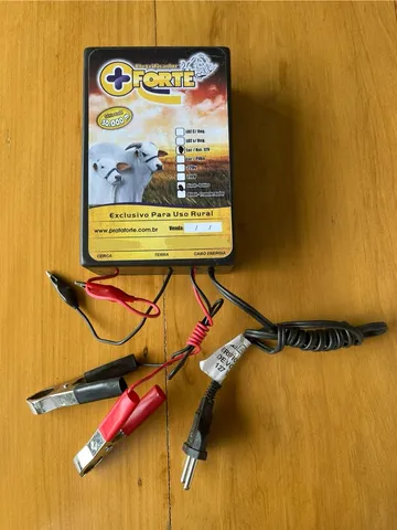 Eletrificador Cerca Rural 30.000 metros Luz Bateria Bivolt
