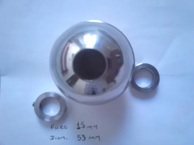 Boia/Esfera para sensor de nível liquido Inox 53mm