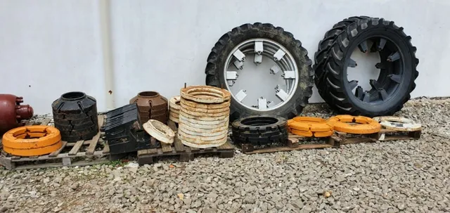 Pesos - Trator Valtra, Valmet, New Holland (NH), Ford, Massey Ferguson (MF)