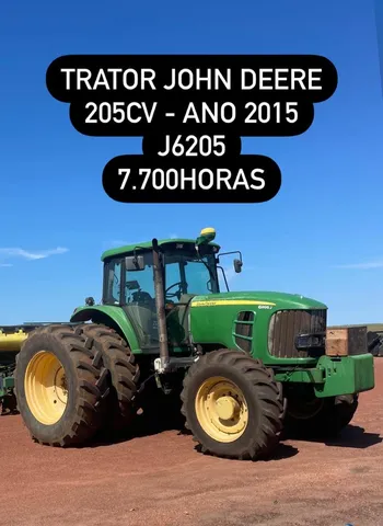 Trator JOHN DEERE 205Cv