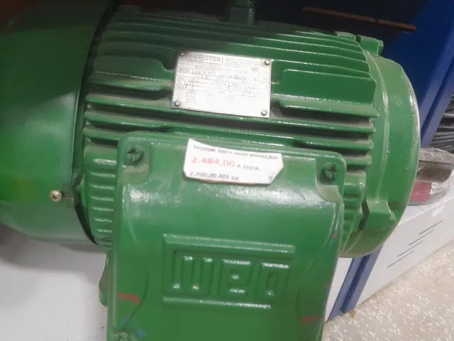 MOTOR WEG 15.0 CV ALTA ROTAÇÃO TRIFASICO