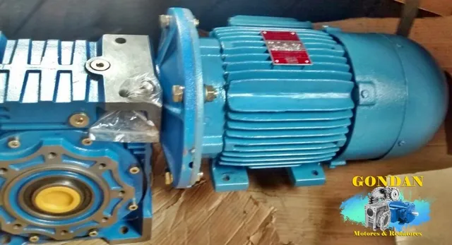 Moto Redutor Freio WEG 5cv (3,7KW) Trifásico com Redutor NMRV110