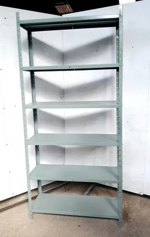Prateleira industrial de aço 6 níveis AxLxP 190cm X 92cm X 40cm 