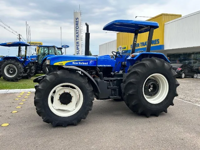 Trator New Holland 7630 Ano 2013.