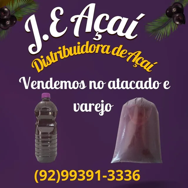 Açaí para Frozen e garrafa 