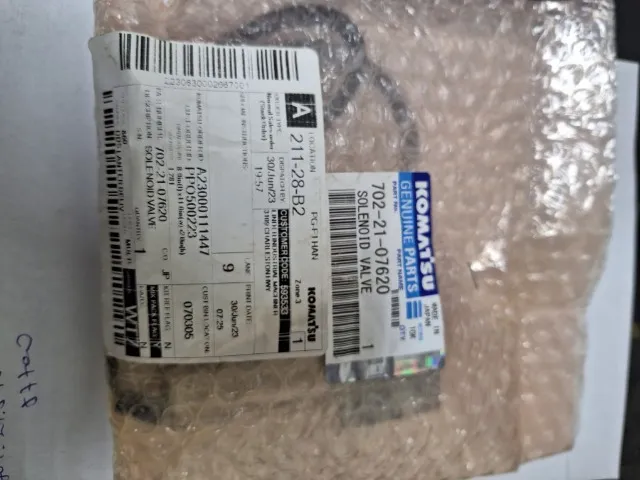 702-21-07620 - *0 solenoide hidraulico komatsu
