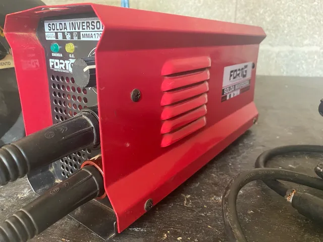 Máquina de solda inversora FortG ( bivolt ) + Máscara de solda automática 