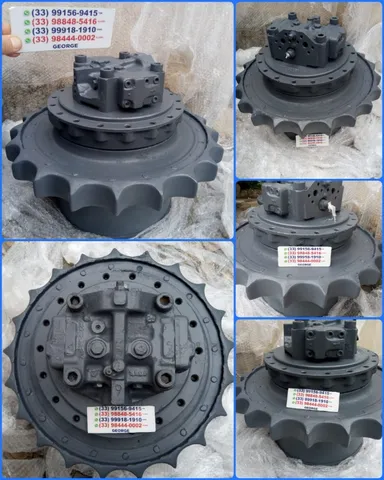 escavadeira motor de tração
