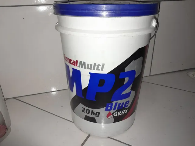 Balde graxa azul , lacrado!!