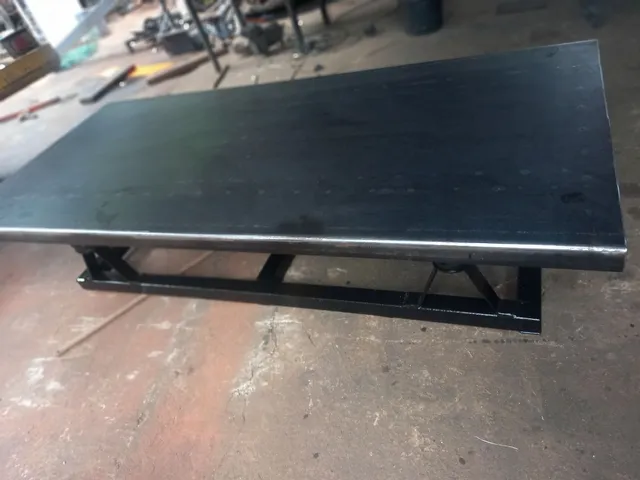 mesa vibratório 2x1m