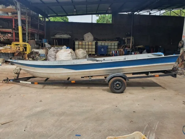 canoa 6m + motor25 hp