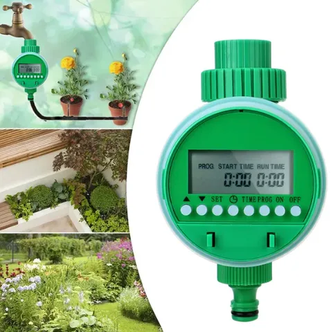 Irrigador Temporizador de Água Smart Automático Timer Ajustável Jardins Hortas