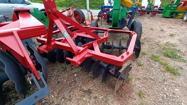Grade niveladora 20 discos para trator 