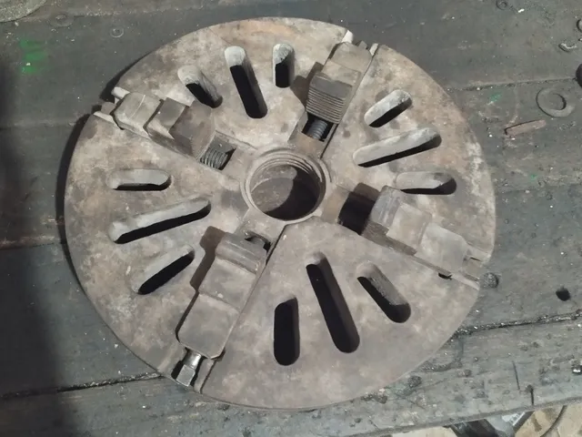 Placa para torno