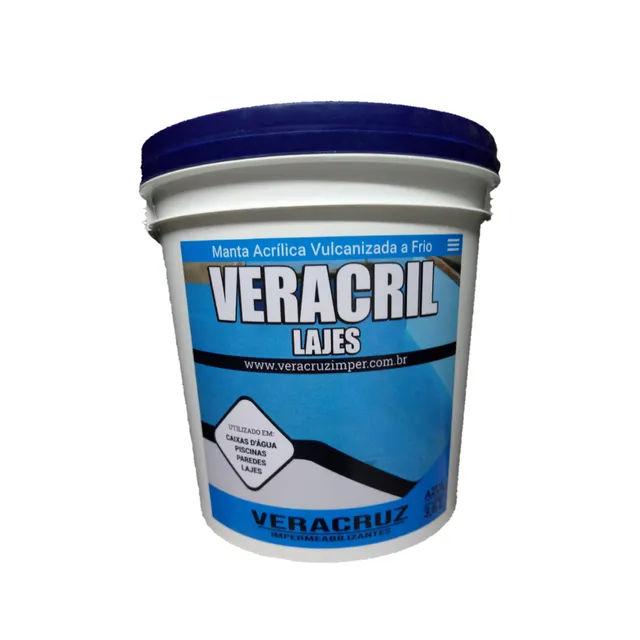 Veracril lajes. Manta líquida impermeável 
