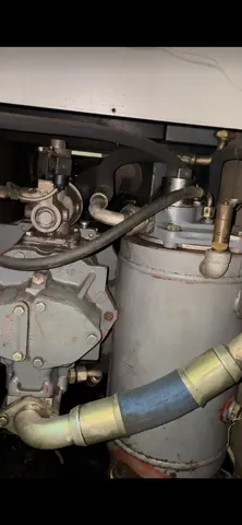 compressor de parafuso.