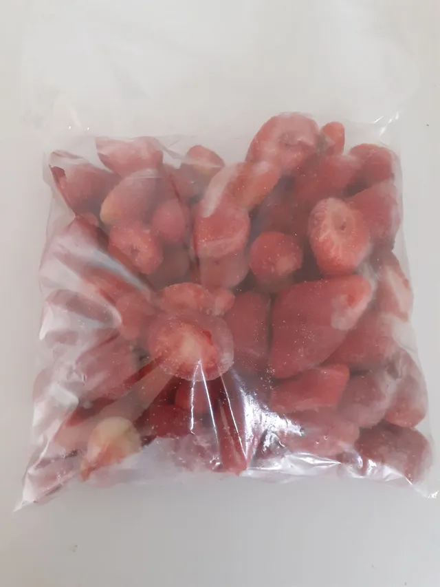 Morangos ? congelado 