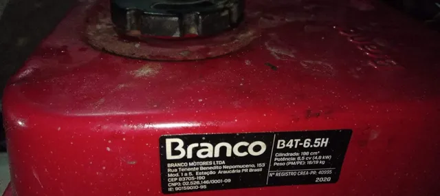 Vendo motor bomba branco