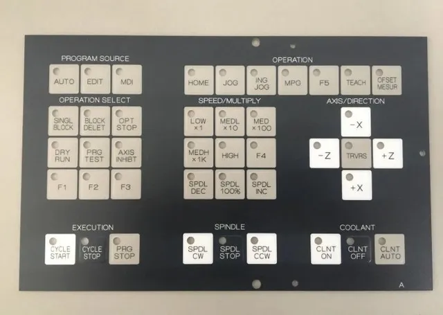 Membrana Para Teclado Romi Fanuc A98l-0001-0524#tbr