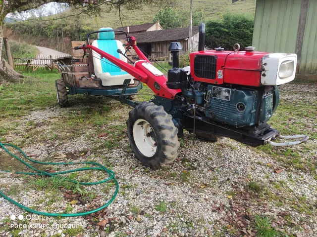 Micro trator kawashima 15 CV traçado, (Tobata)