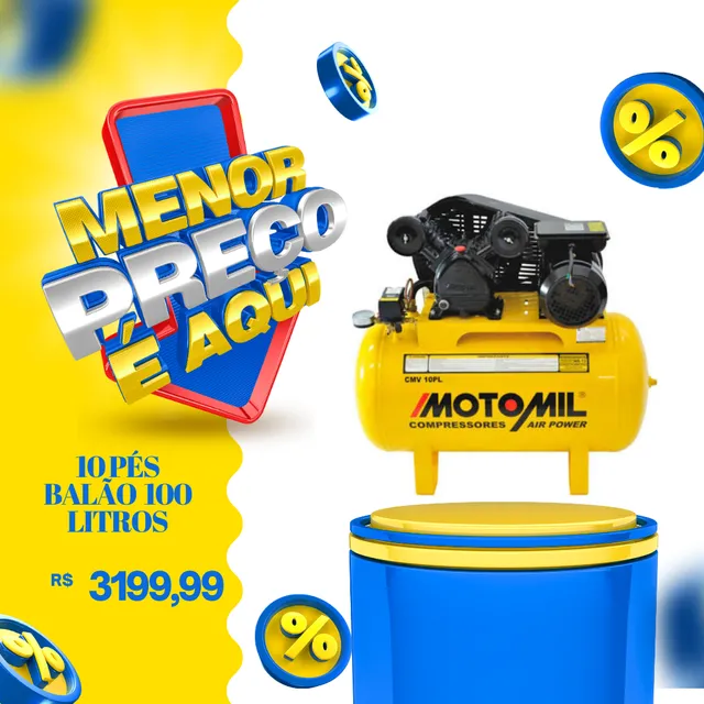 Compressor 10 pés 