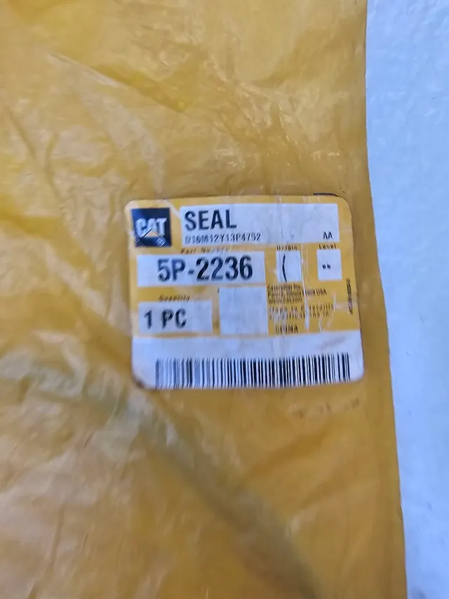Carregadeira caterpillar anel de vedação original 5p2236