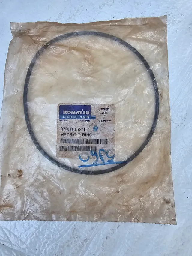 Escavadeira carregadeira trator esteiras komatsu retentor oring original 0700015210