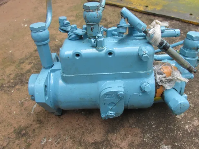 Bomba Injetora Cav Completa Diesel Motor Mwm Case 580H Perkins MF Massey Ferguson retroesc