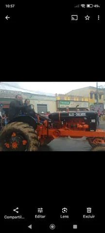 Trator antigo allis chalmers americano 1951