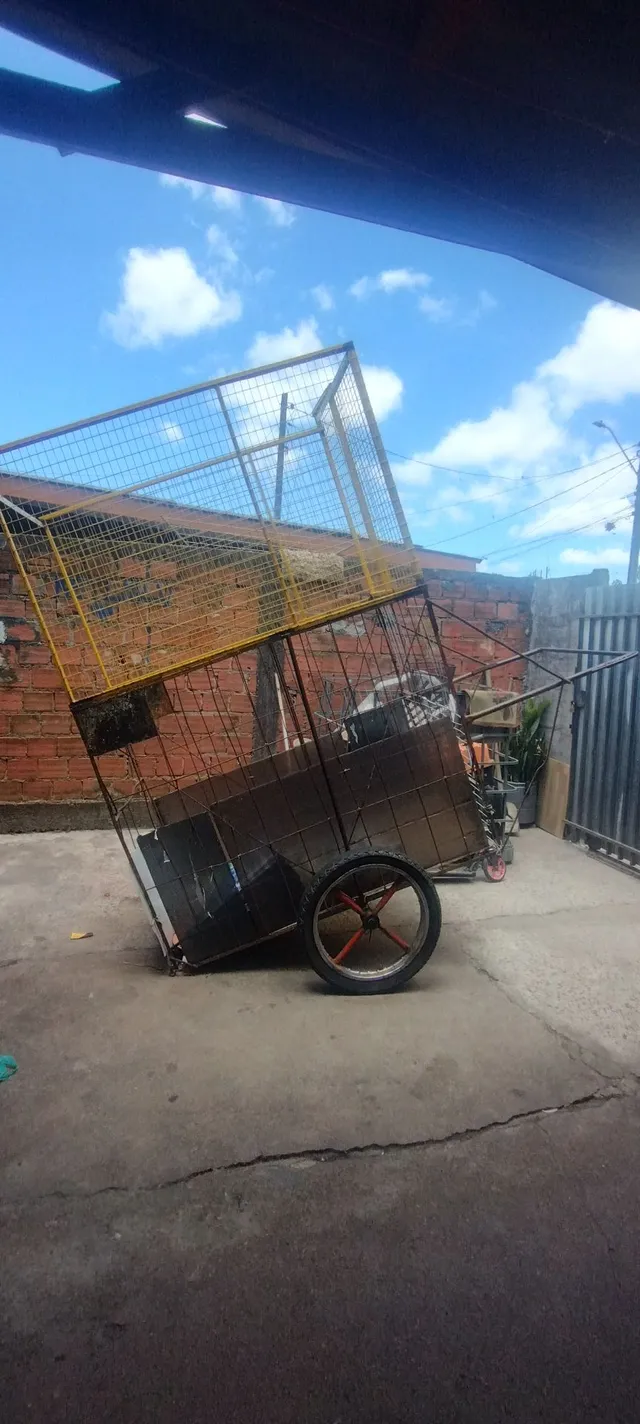 Carrinho de reciclavel