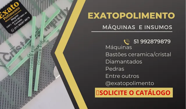 Limadoras, bastões ceraton, cristone, máquinas em gerais