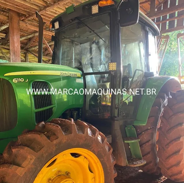 JD 6110J Ano 2011 Filipado com 7.000 Hrs, Câmbio Powerquad 