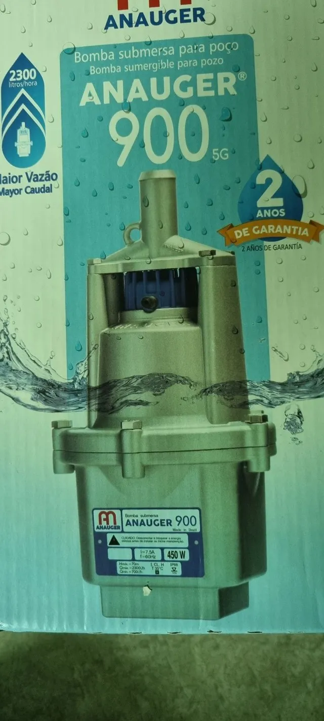 Bomba sapo anauger 900 5g