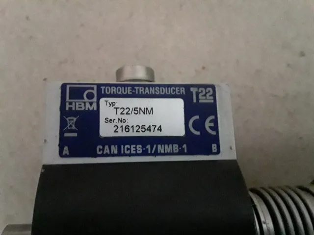 transdutor de torque T22/5NM