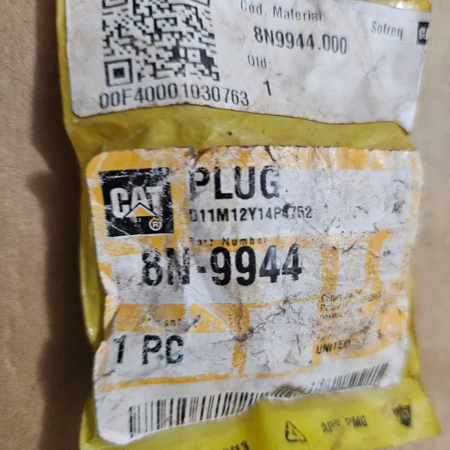 Motor 3512 3516 caminhao fora estrada caterpillar plug tampão original 8N9944