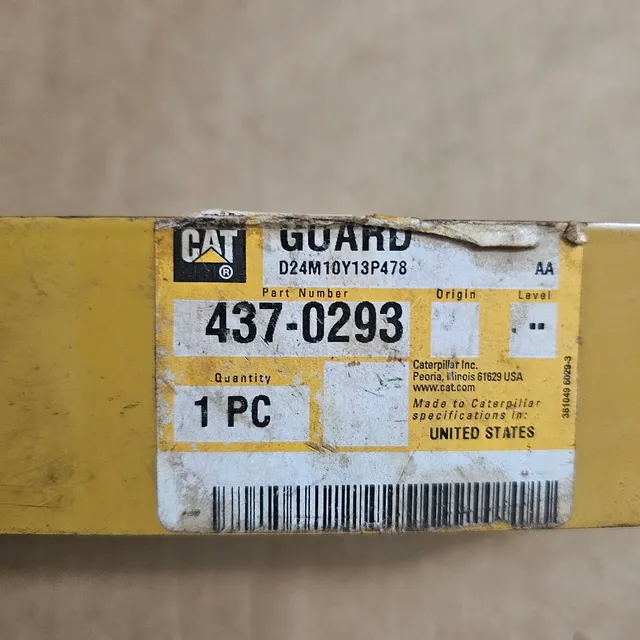 Trator esteiras caterpillar D10T suporte motor original 4370293