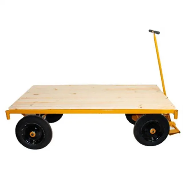 Carro Plataforma 600Kg De Madeira
