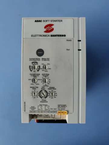 Soft Starter 10/20cv 220-440v Ac 34a Santerno Asac-1/015/4/1