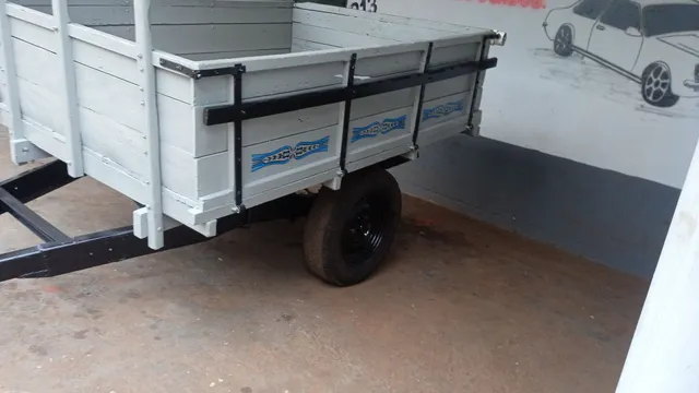Vende carreta 2 rodas para trator 