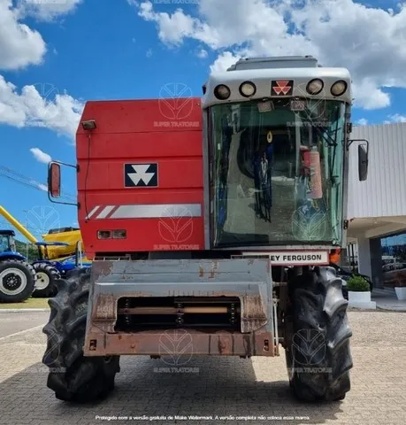 Colheitadeira MF 5650 Arroz e Soja Ano 2010 /PL 16 pés rigida e 18 Pés fléx.