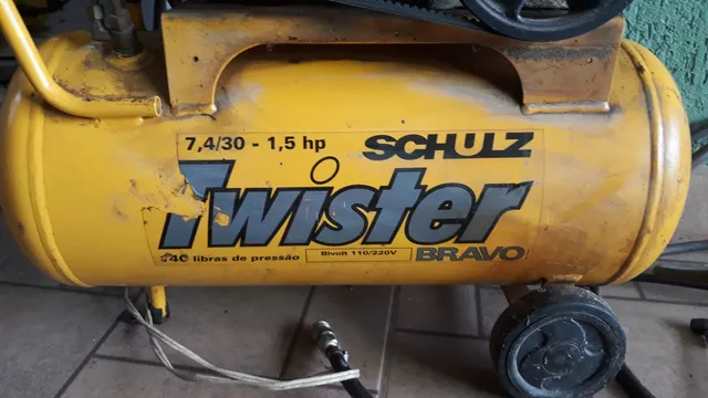 Compressor twister bravo 140 libras com acessórios 