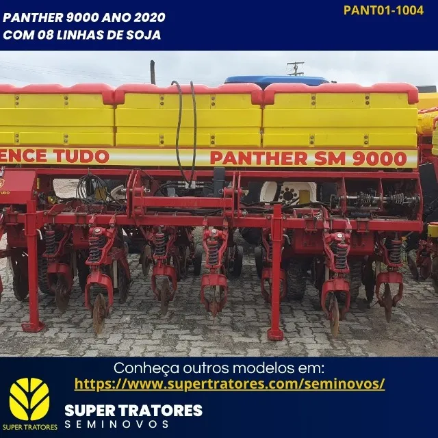 Plantadeira de Soja Vence Tudo Panther 9000.