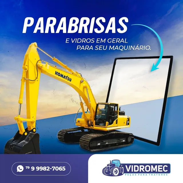 Vidros e Parabrisa para Tratores 