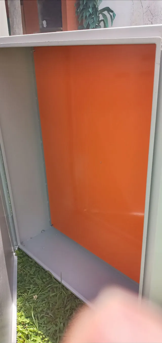Caixa de sobrepor quadrado elétrico 100x80x25