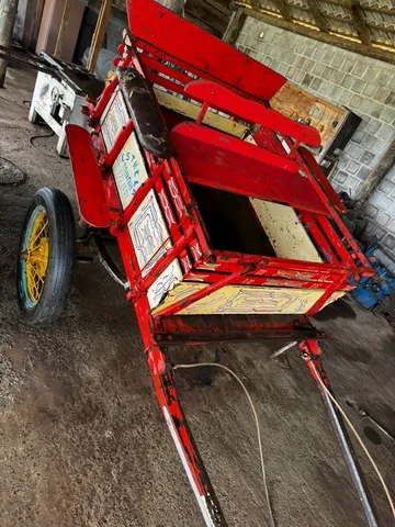 Carrinho de cavalo antigo 