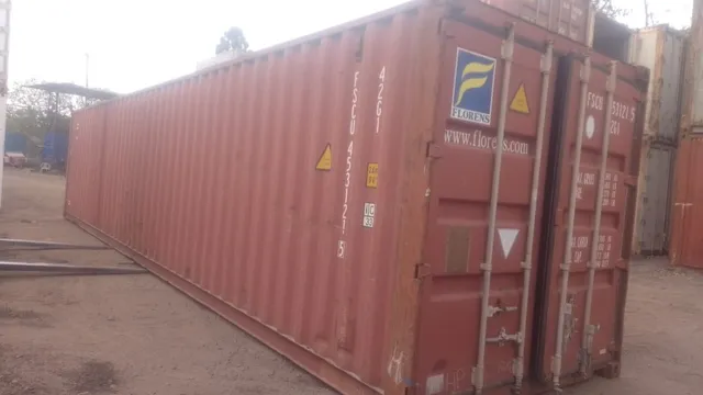 Container melhor valor compra segura HC40 12m