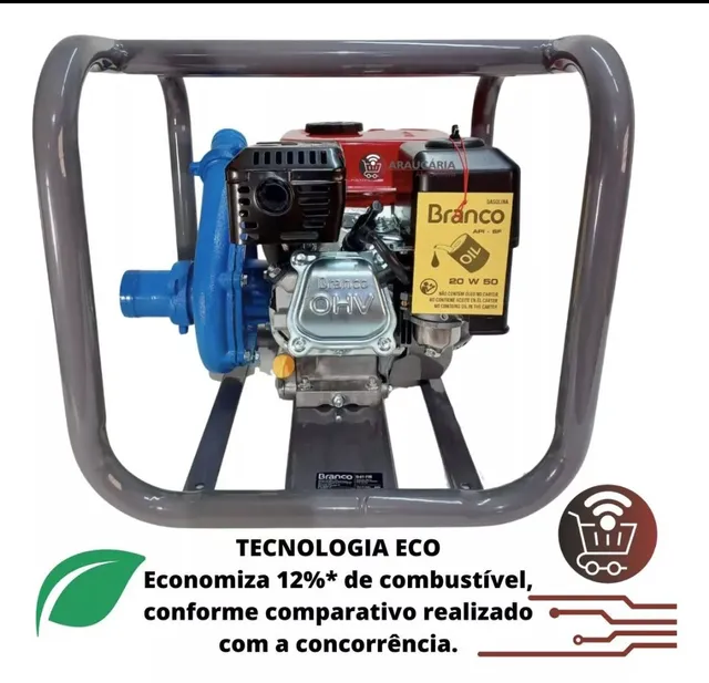 Motobomba Gasolina Semi nova 