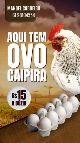 Ovos caipira 