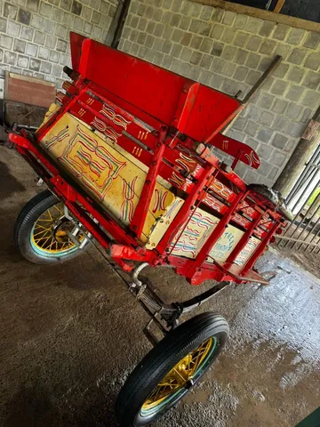 Carrinho de cavalo antigo 
