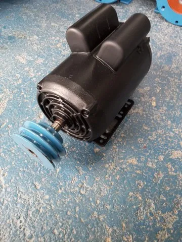 Motor elétrico monofásico para máquina de fabricação de telas.